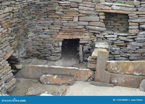 Skara Brae, a Neolithic Settlement in the Coast of Mainland Island ...