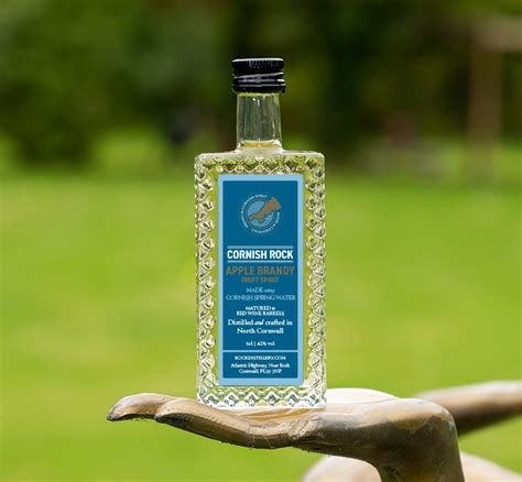 Apple Brandy with Fruit Spirit Miniature - Cornish Rock Gin