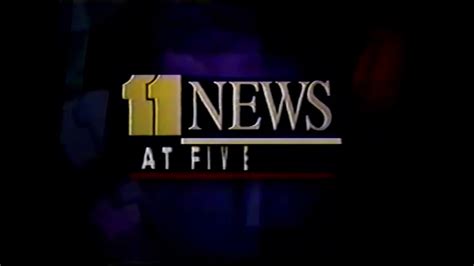 Wbal Tv 11 News At 5pm Intro 1995 96 Youtube