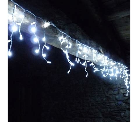 Guirlande Pro Stalactite M Blanc Froid Fixe Led V Guirlande