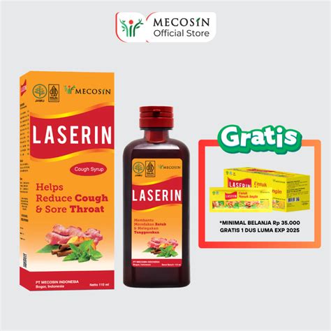 Jual Laserin Obat Batuk Herbal Obat Batuk Herbal Keluarga Melegakan