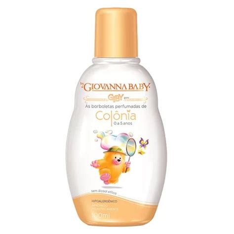 Colônia Infantil Giby Giovanna Baby 100ml Zattini Colonia Perfume