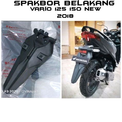 Jual Spakbor Belakang Vario 125 150 Led New 2018 K59j Original Shopee