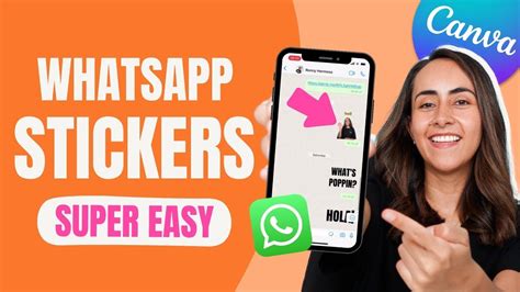 How To Create Whatsapp Stickers In Canva Free And Easy Youtube