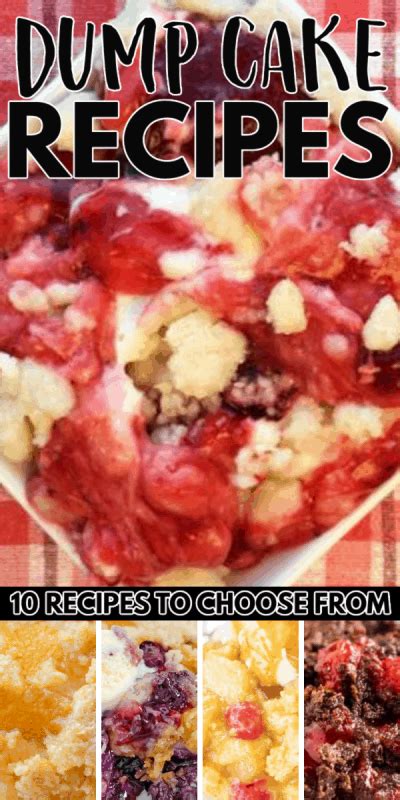 Easy Dump Cake Recipes For Delicious Desserts