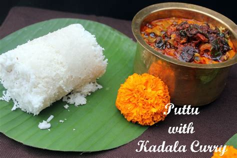 Puttu With Kadla Curry Ribbons To Pastas