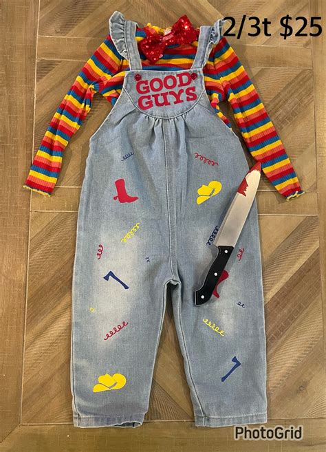 Chucky Inspired Halloween Costume Set - Etsy