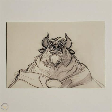 Beauty and the Beast Postcard Art of Disney Collection | #4073471606