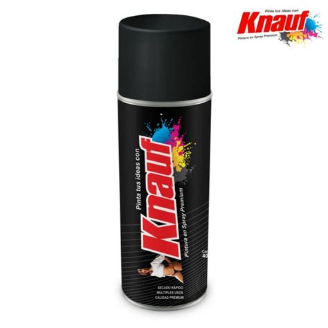 Pintura En Spray Negro Brillante 11 400 Ml