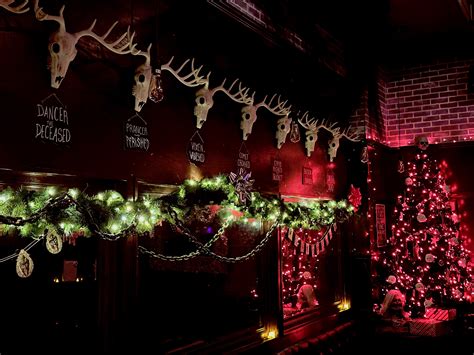 Krampus Cove A Creepy Christmas Pop Up Bar Is Opening In Nyc