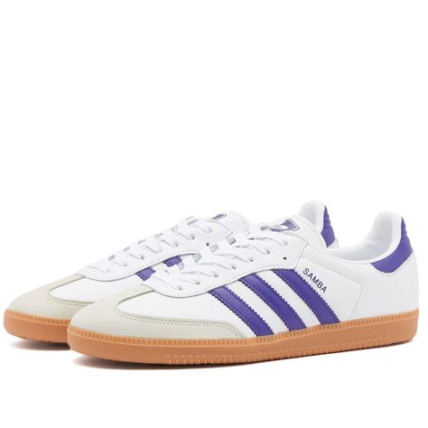 Adidas Samba Og Ftwr White Energy Ink Off White End