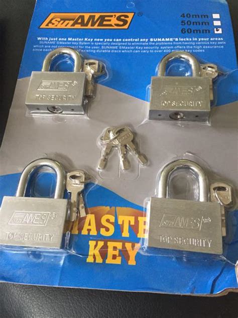 Master Key Padlock Set | Shopee Philippines