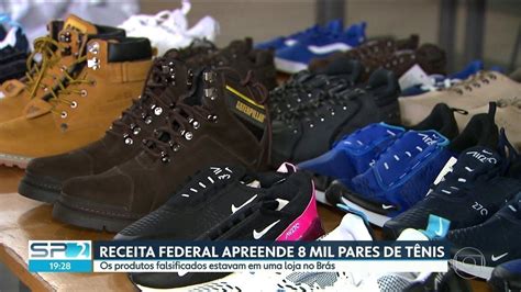 Receita Federal Apreende Mil Pares De Sapatos Falsificados No Br S