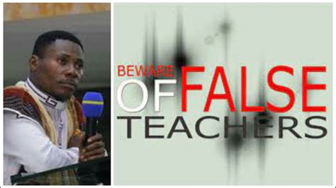 How To Know False Teachers By Apostle Okoh Agyemang Youtube