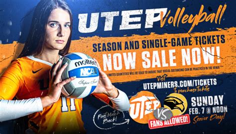 UTEP Volleyball to host fans at limited capacity - KVIA