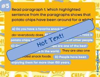 Rd Gr Reading Comprehension Nonfiction Staar New Question Types Set