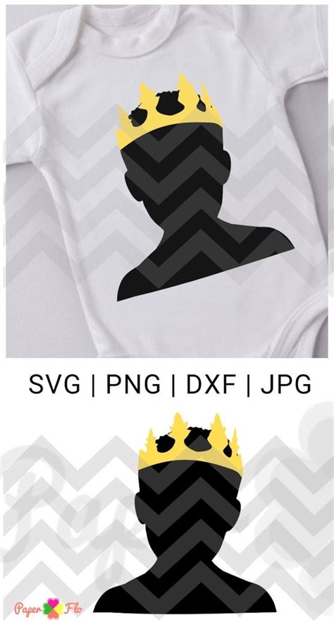 Black Prince SVG Prince Crown Svg Boy Clip Art Black African Etsy