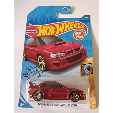 Hot Wheels Subaru Impreza B STi Version Grey HW J Imports Perfect Birthday Gift Miniature
