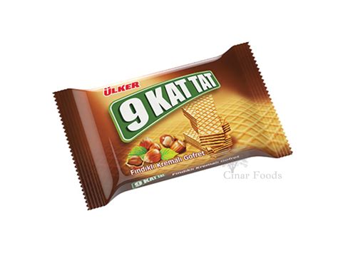 1 Box 24 Each Ulker Deluxe Crispy Wafers With Hazelnut Findikli