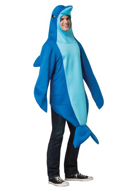 Flipper Dolphin Mens Costume - Funny Costumes