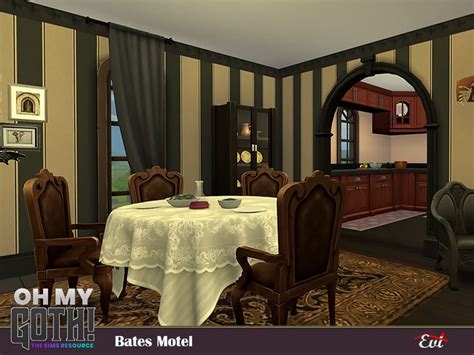 The Sims Resource Oh My Goth Bates Motel Bates Motel Cottage