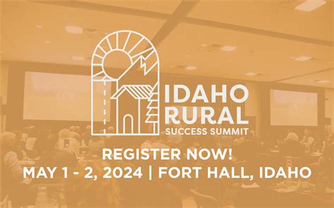 Register Now 2024 Idaho Rural Success Summit Idaho Commerce