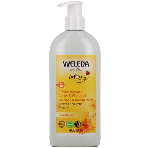 Weleda Bébé Calendula Crème Lavante Bio Corps Cheveux