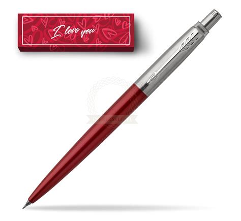 Jotter Kensington Red CT Mechanical Pencil In Cover Love Spells In