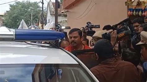 Bjp Mla Raja Singh Arrested In Hyderabad Over Comments On Prophet Mohammed