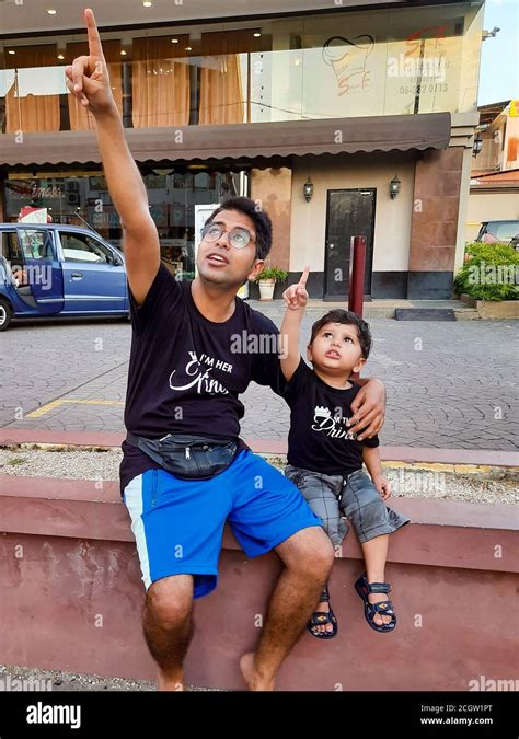 Family enjoying at Malacca River in Malacca, Malaysia during evening ...