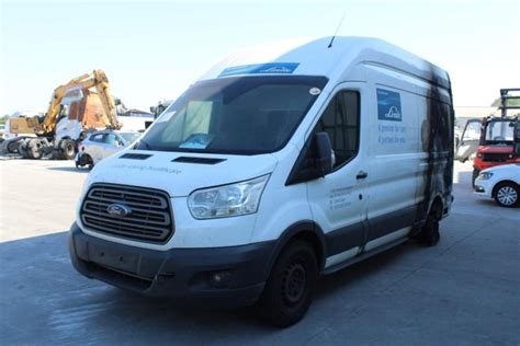 Ford Transit 2 0 Tdci 16v Eco Blue 170 Vehículo De Desguace 2018 Blanco