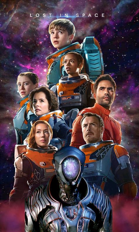 Lost In Space Netflix Series Poster Fotos De Superhéroes