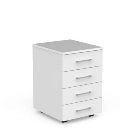 Ekosystem Mobile 4 Drawer Pedestal Unit Epic Office Furniture