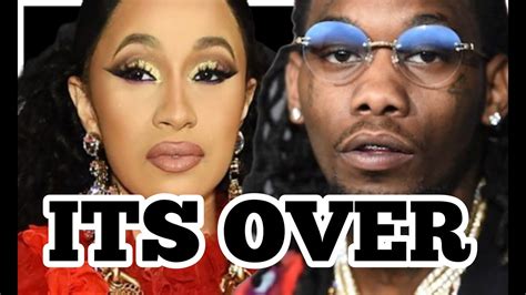 Breaking Cardi B Announces Divorce From Offset Shocking Details