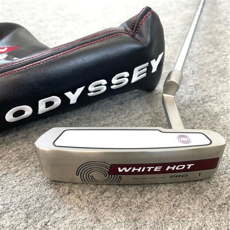 未使用に近い婀未使用 ODYSSEY オデッセイ WHITE HOT PRO ホワイトホット 1 パター ゴルフ クラブ 右用 ヘッドカバー付き J8AC14の落札情報詳細