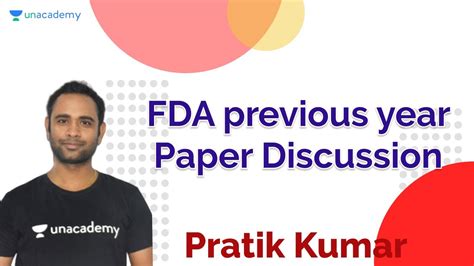 FDA Previous Year Paper Discussion KAS FDA SDA PSI KPSC Pratik