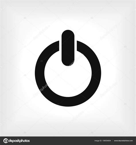 Power sign icon Stock Vector Image by ©SimVA #156004654