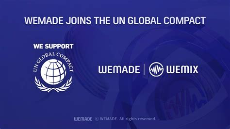 Wemade Se Adhiere Al Pacto Mundial De La Onu Reafirmando Su Compromiso Esg