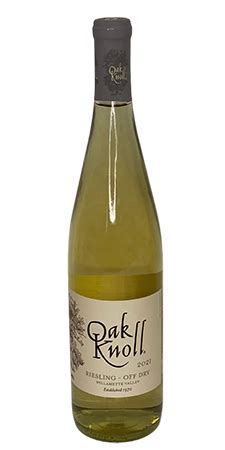 Oak Knoll Winery Products 2021 Riesling Off Dry