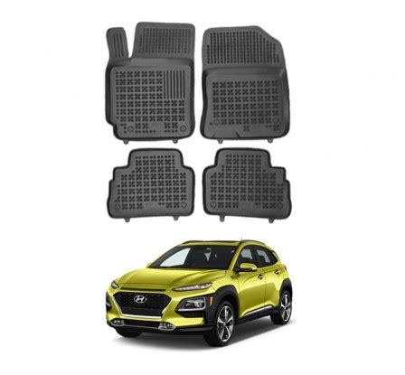 Dywaniki Gumowe Korytkowe Hyundai KONA 2017 Enautoparts Pl