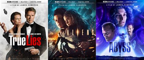 Maj Pr Commandes Aliens The Abyss Et True Lies En K Ultra Hd Blu