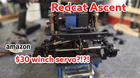 Redcat Ascent Update Servo Winch Install Youtube