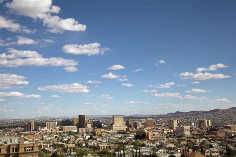 Downtown El Paso Skyline by Vallariee