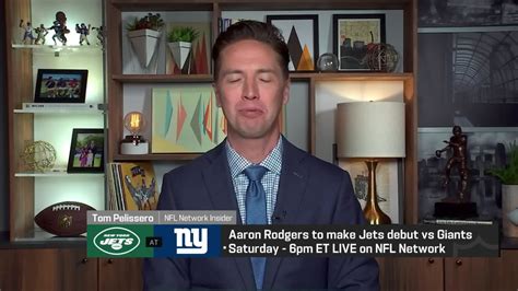 NFL Network S Tom Pelissero Quarterback Aaron Rodgers To Make New York