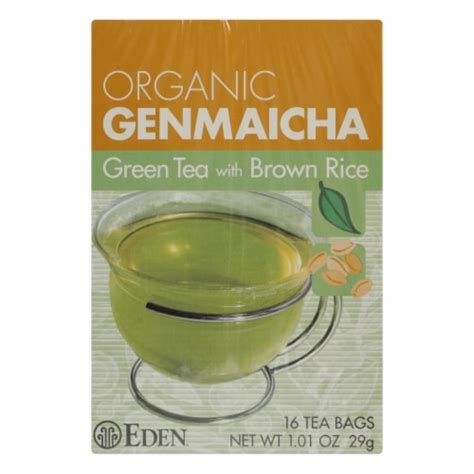 Eden Foods Organic Genmaicha Green Tea 12 Ct 16 Bag Kroger