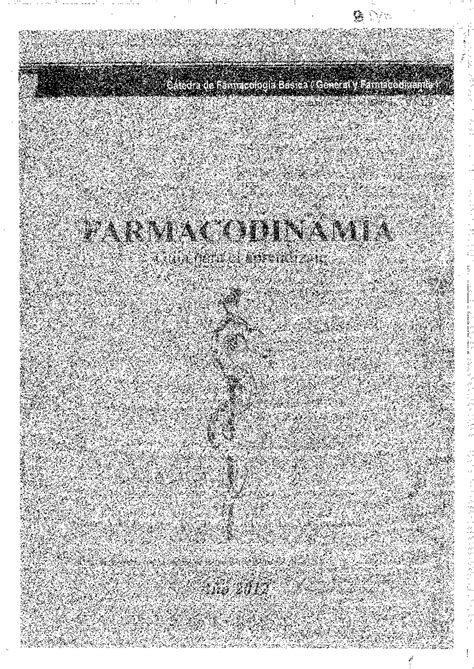 Folio nº11 farmacodinamia guía de aprendizaje 8 P Cátedra de