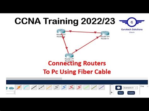 How To Connect Two Routers Using Fiber Cable In Packet Tracer