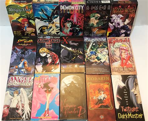 Vintage Anime Vhs Tapes Etsy Israel