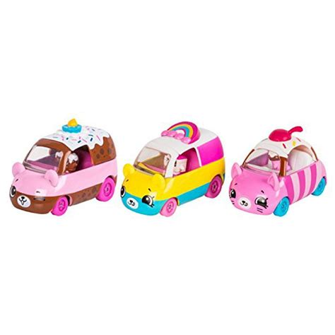 Shopkins - Cutie Cars 3 Pack, Bumper Bakery - Walmart.com - Walmart.com