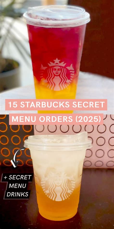 15 Starbucks Secret Menu Drinks You Really Shouldn't Sleep On in 2025 ...